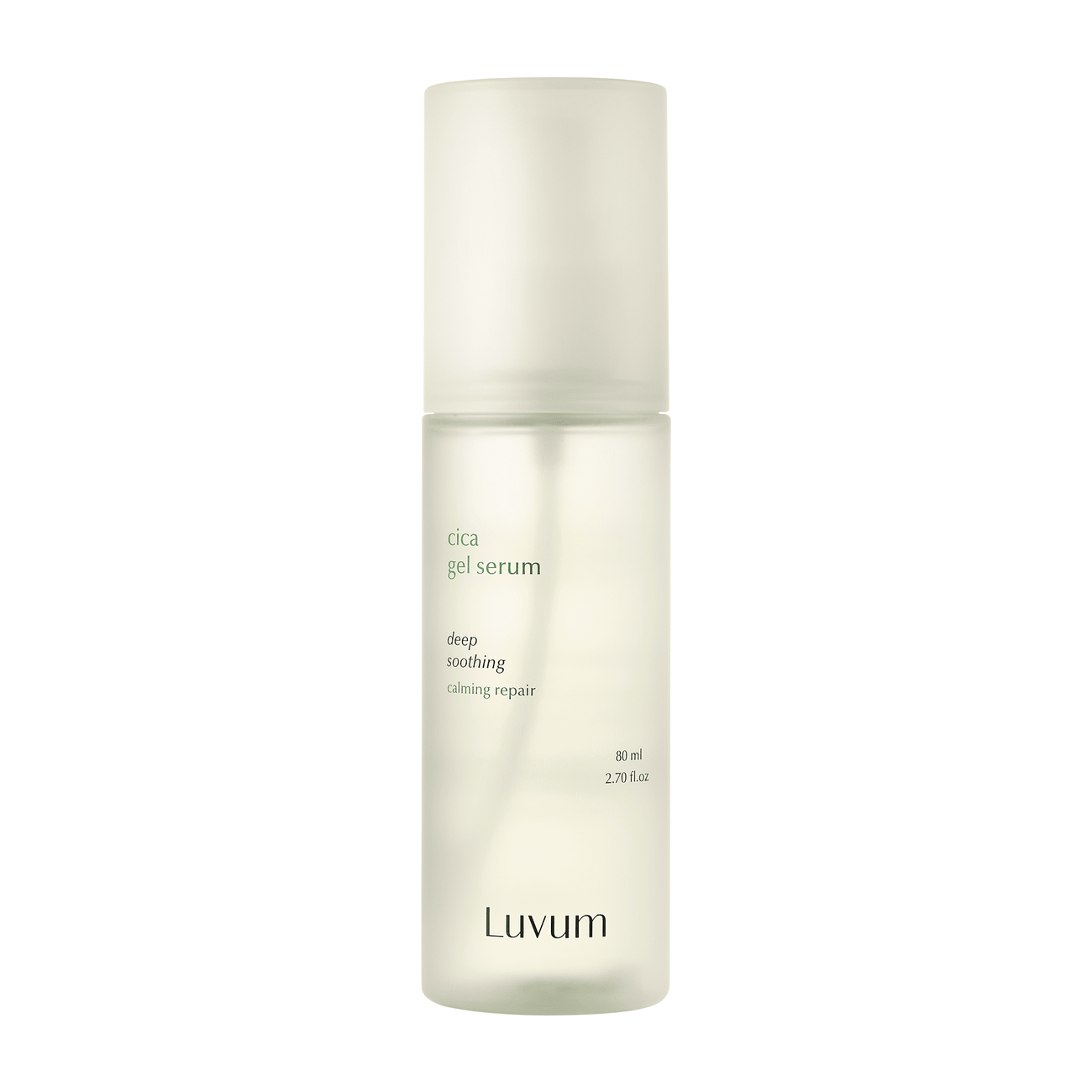 Luvum Calming Repair Cica Gel Serum 80ml – Sérum Apaisant & Réparateur à la Centella Asiatica
