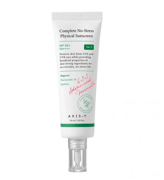 AXIS-Y Complete No-Stress Physical Sunscreen SPF 50+ - 50mla