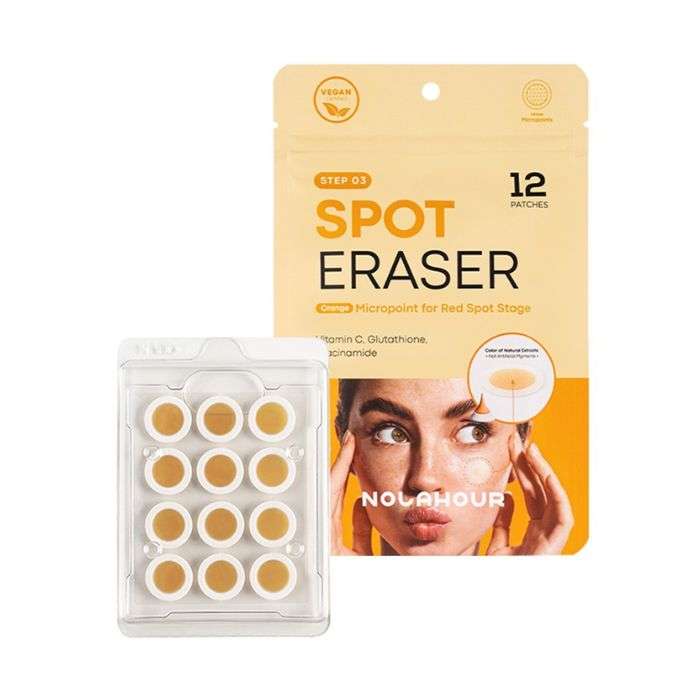 NOLAHOUR: Spot Eraser Orange Step 3