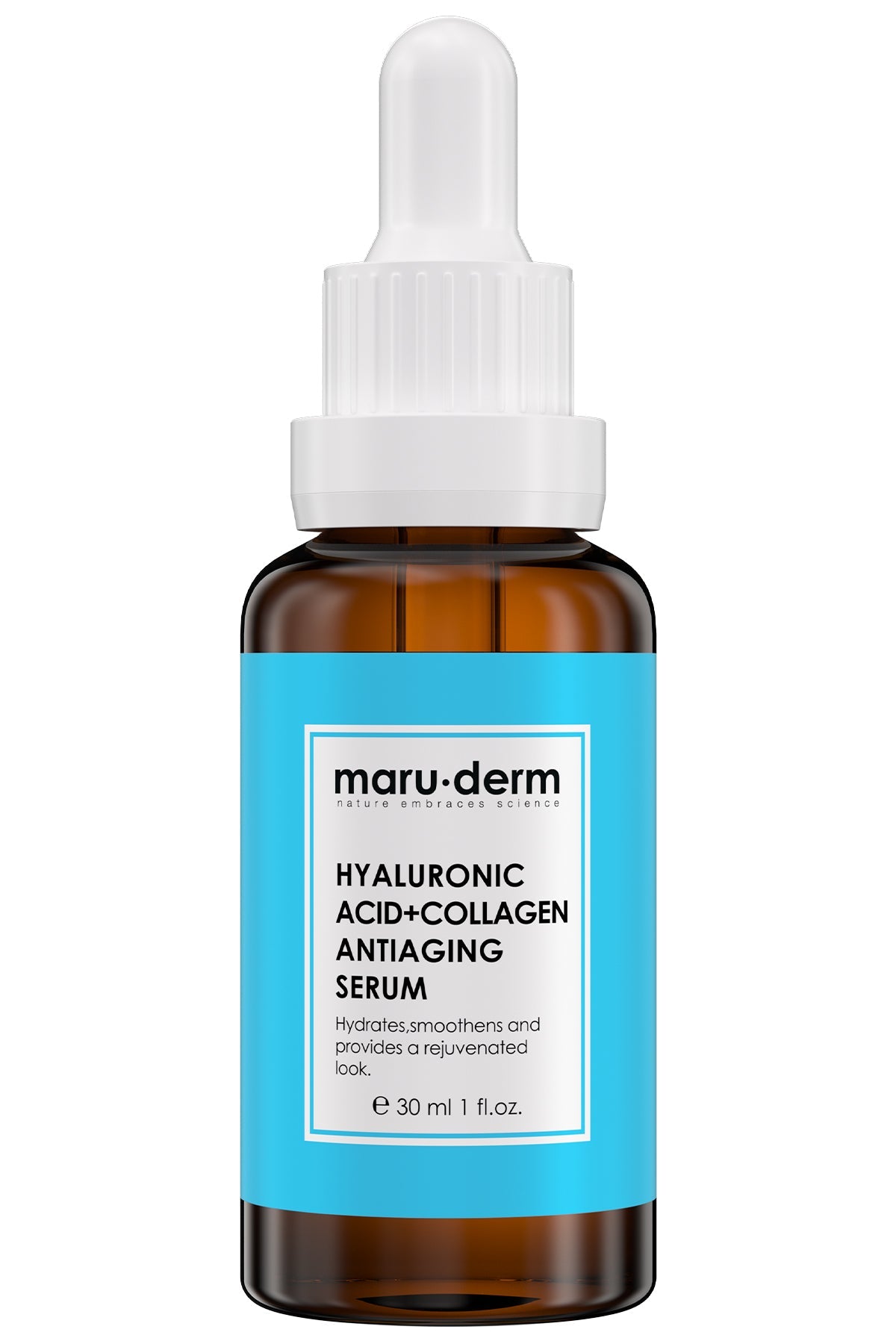 MARUDERM HYALURONIC ACID+COLLAGEN SERUM ANTI AGE 30ML – Hydratation & Fermeté