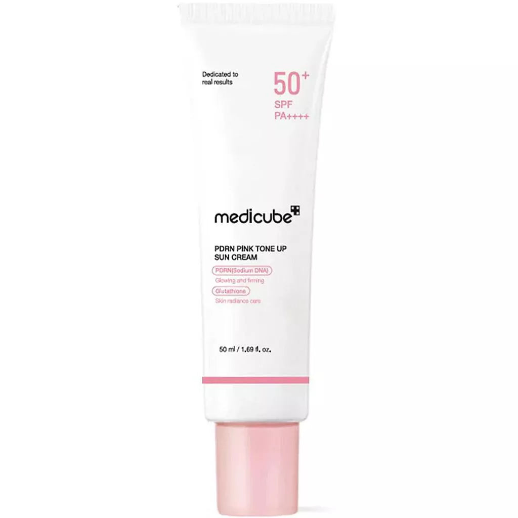 MEDICUBE PDRN Pink Tone Up Sunscreen SPF50+ PA++++ 50ml