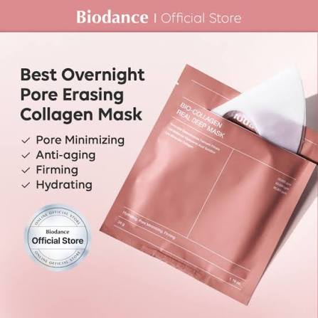 BIODANCE BIO COLLAGEN REAL DEEP MASK PACK DE 4