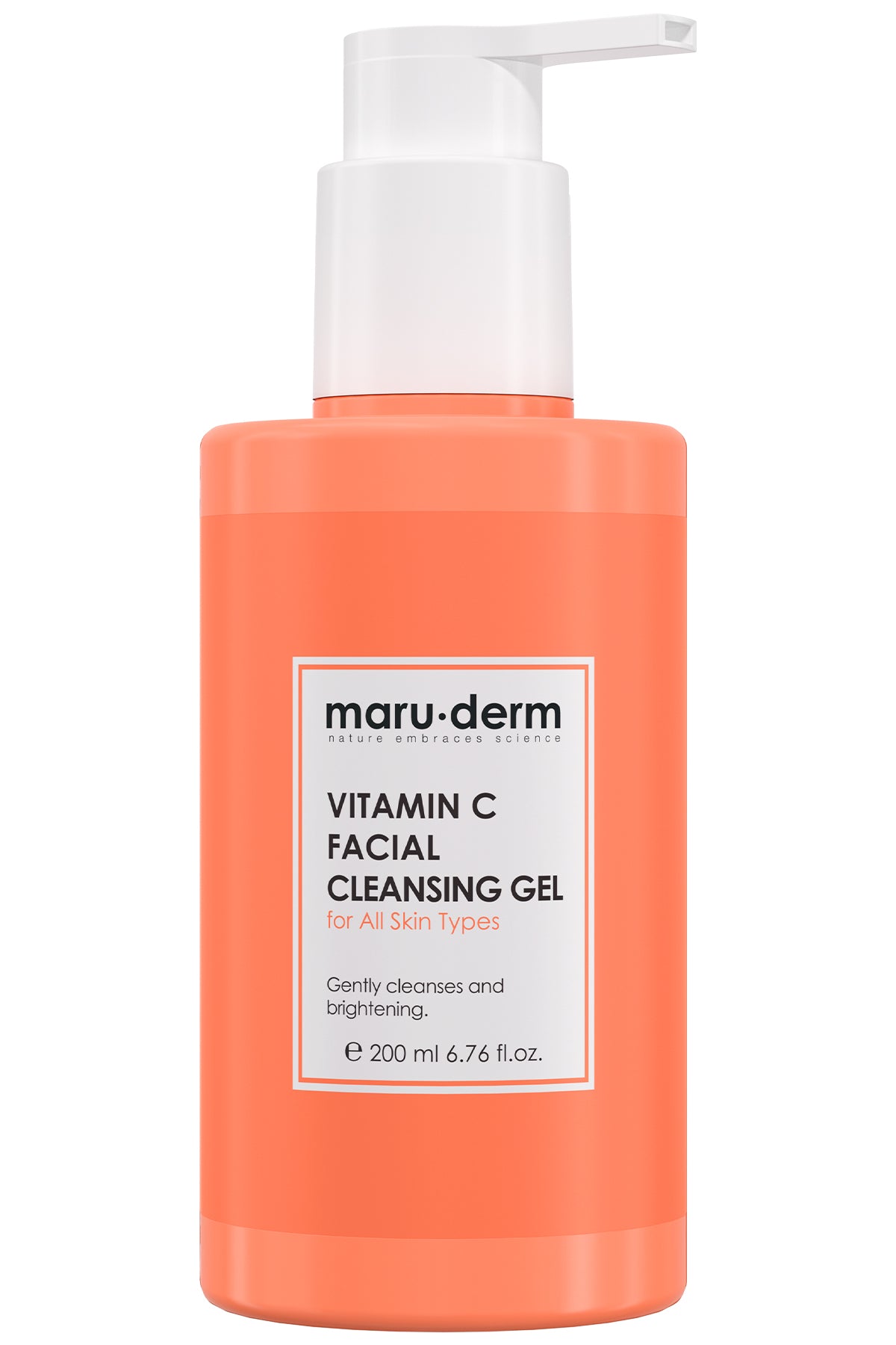 MARUDERM VITAMINE C GEL NETTOYANT 200ML – Nettoyage Éclat & Fraîcheur