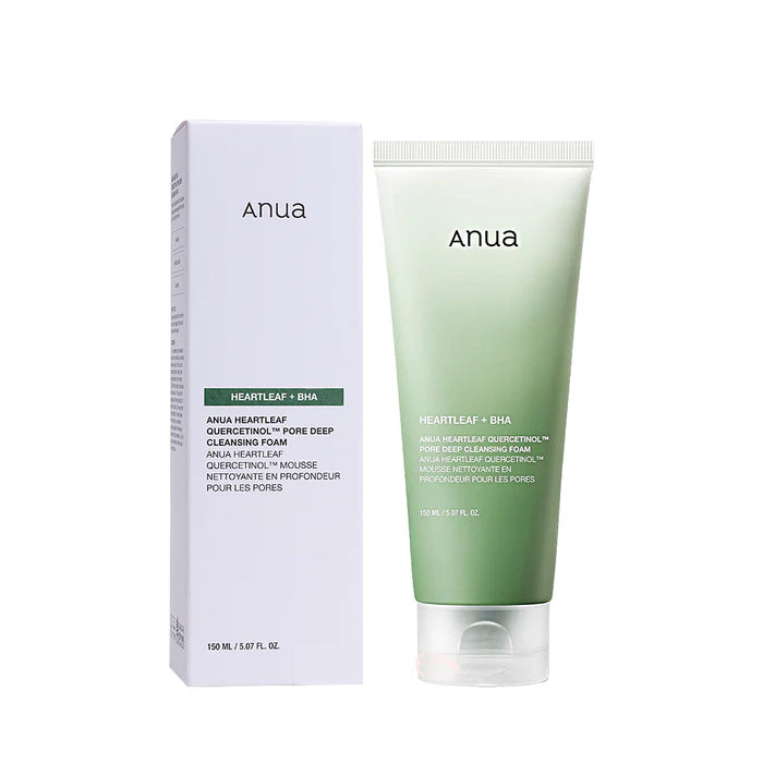 ANUA Heartleaf Quercetinol Pore Deep Cleansing Foam 150ml