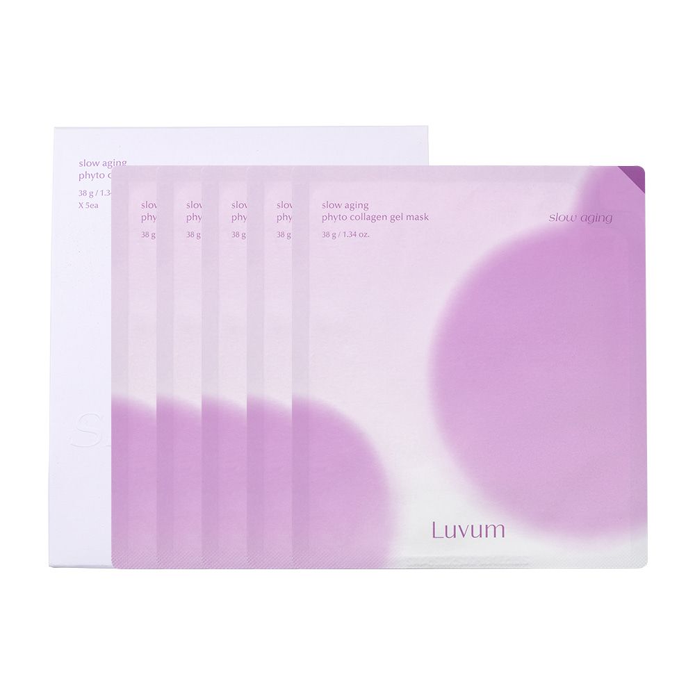 Luvum Slow Aging Phyto Collagen Gel Mask 200ml – Masque Gel Anti-Âge au Collagène Végétal & Superaliments