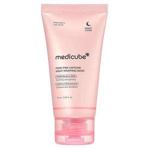 MEDICUBE PDRN Pink Caffeine Overnight Wrapping Mask 75g